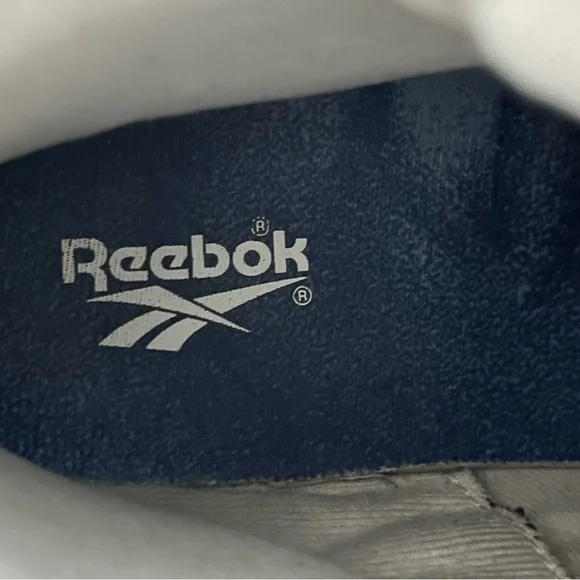 Reebok Question Mid White Pearlized Blue Toe - Allen Iverson - Size 11 GX0227 - Picture 14 of 15